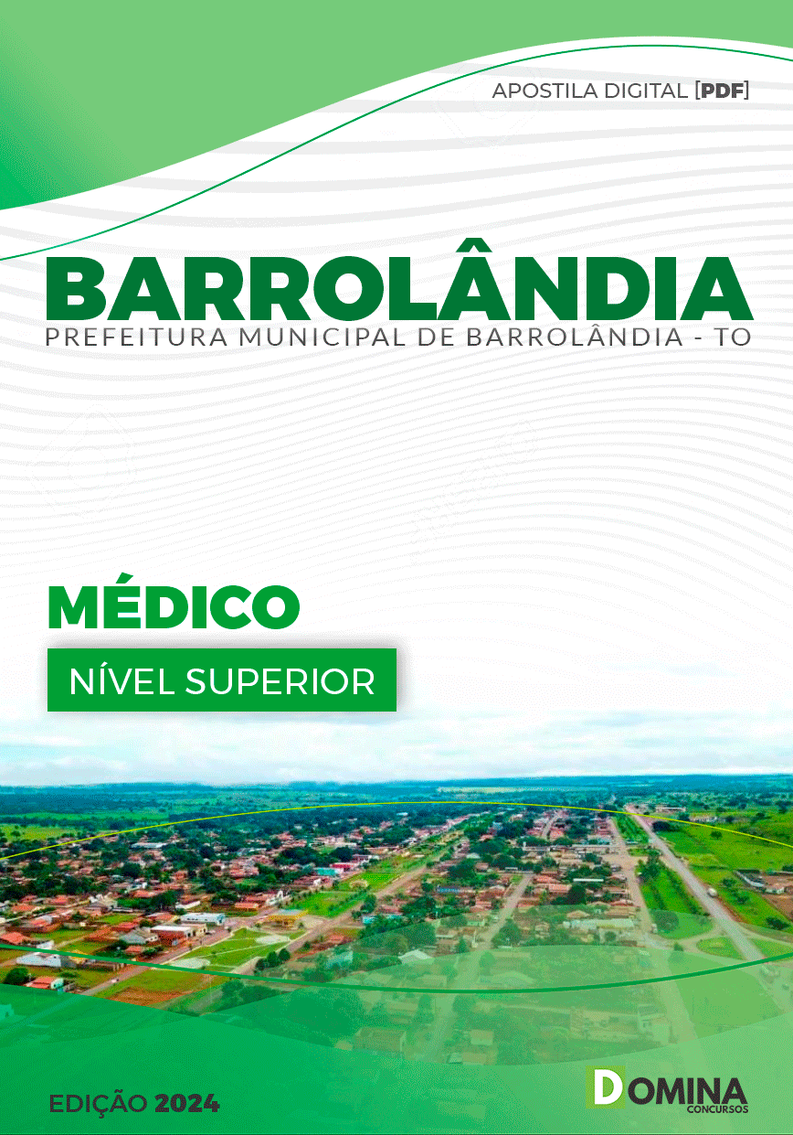 Apostila Barrolândia TO 2024 Médico