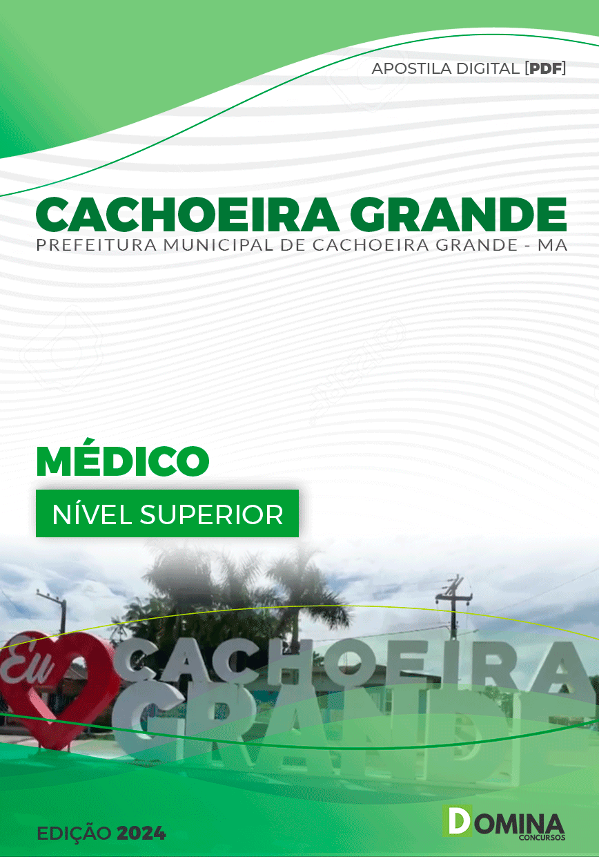 Apostila Cachoeira Grande MA 2024 Médico