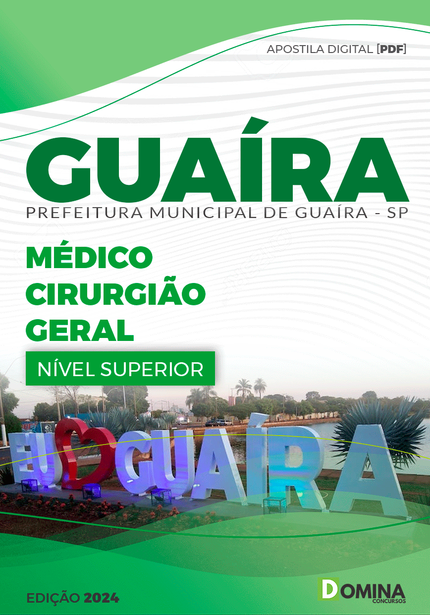 Apostila Médico Cirurgião Geral Guaíra SP 2024