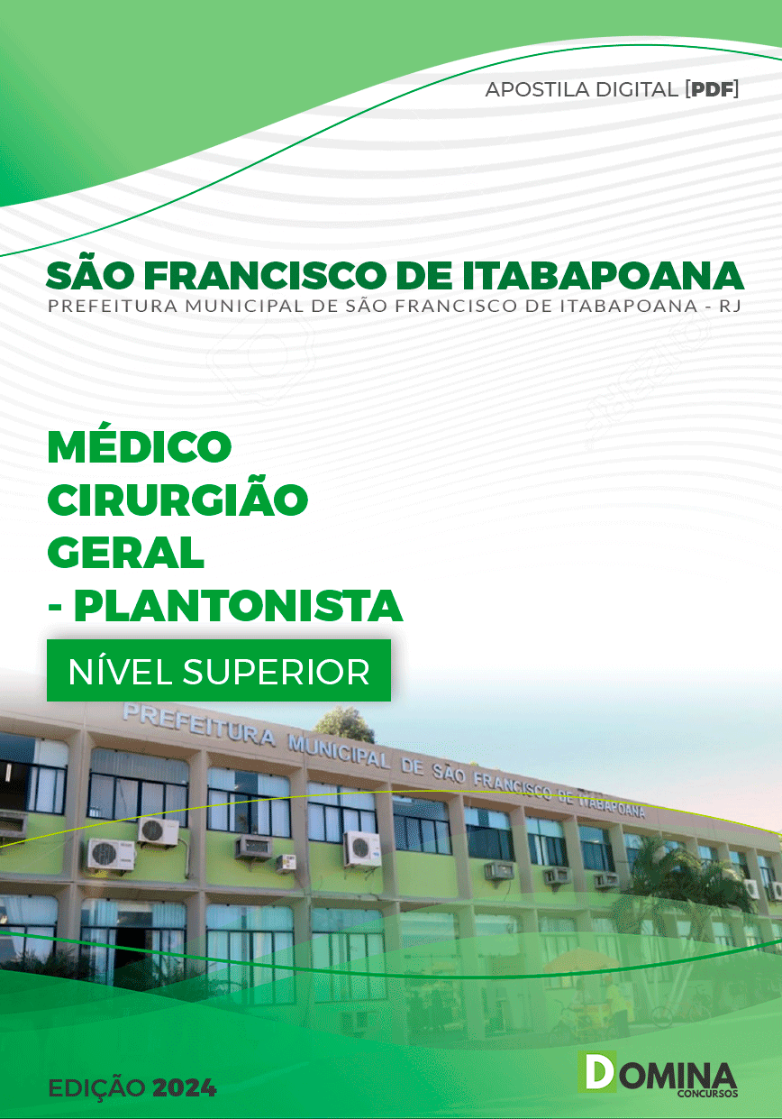 Apostila Médico Cirurgião G São Francisco Itabapoana RJ 2024