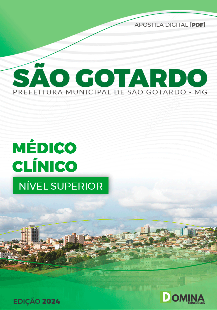 Apostila Médico Clínico São Gotardo MG 2024