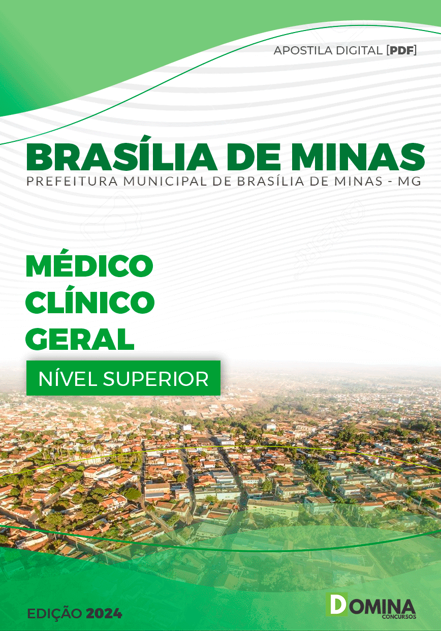 Apostila Brasília De Minas MG 2024 Médico Clinico Geral