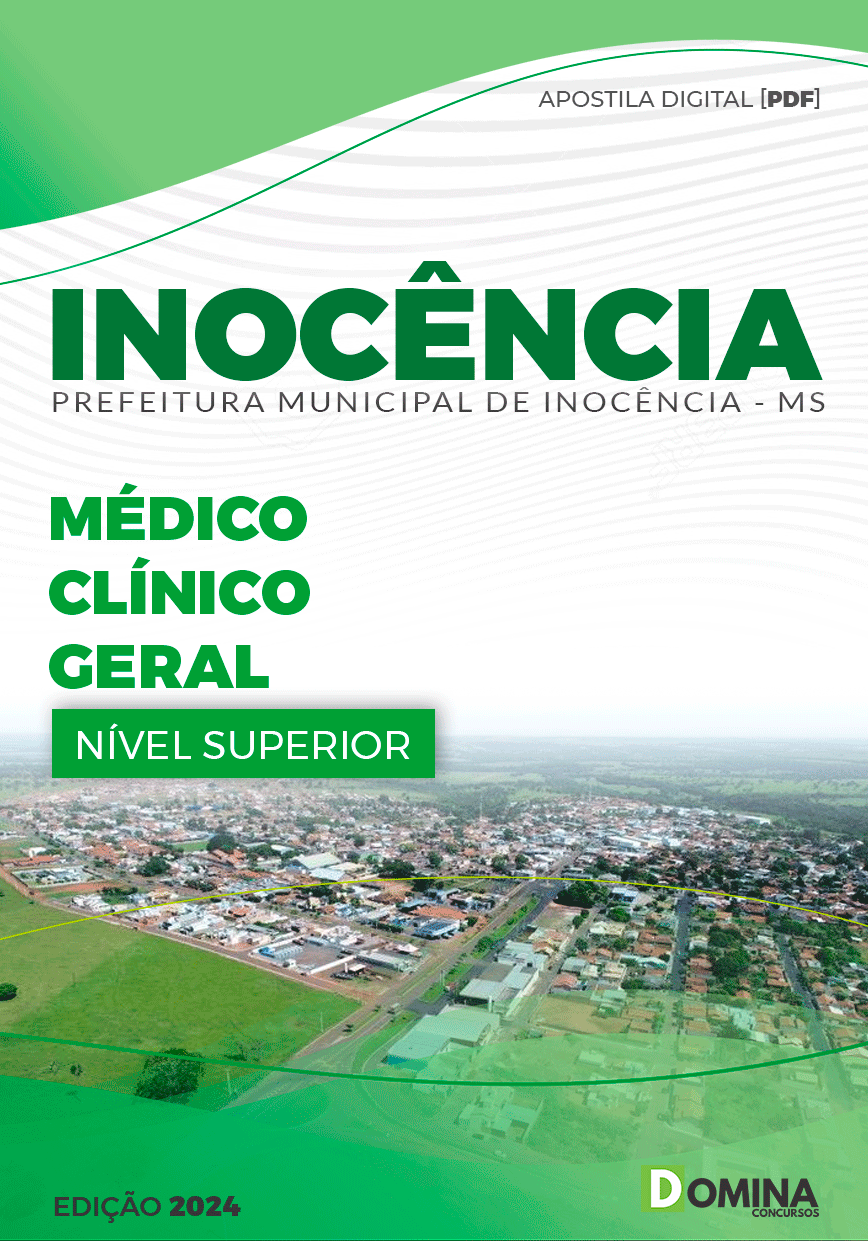 Apostila Inocência MS 2024 Médico Clínico Geral