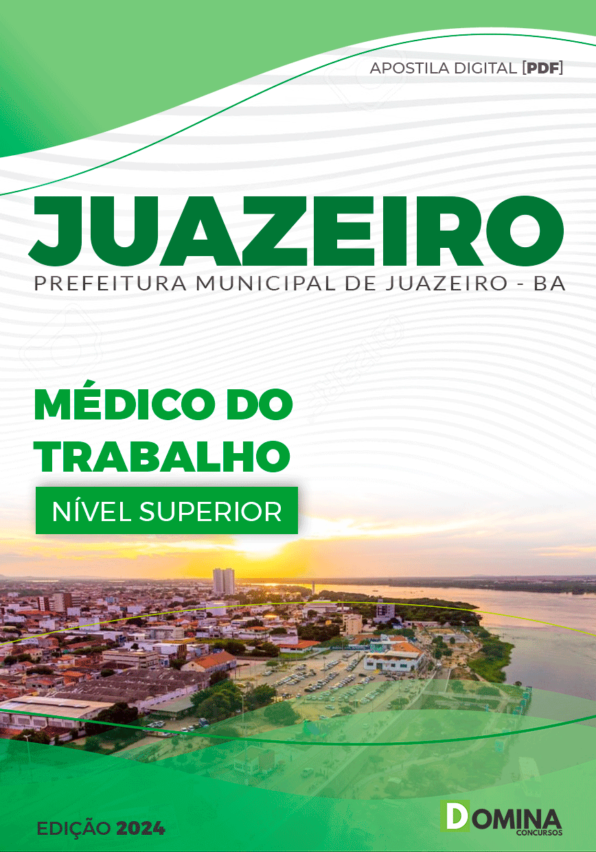 Apostila Juazeiro BA 2024 Médico Do Trabalho