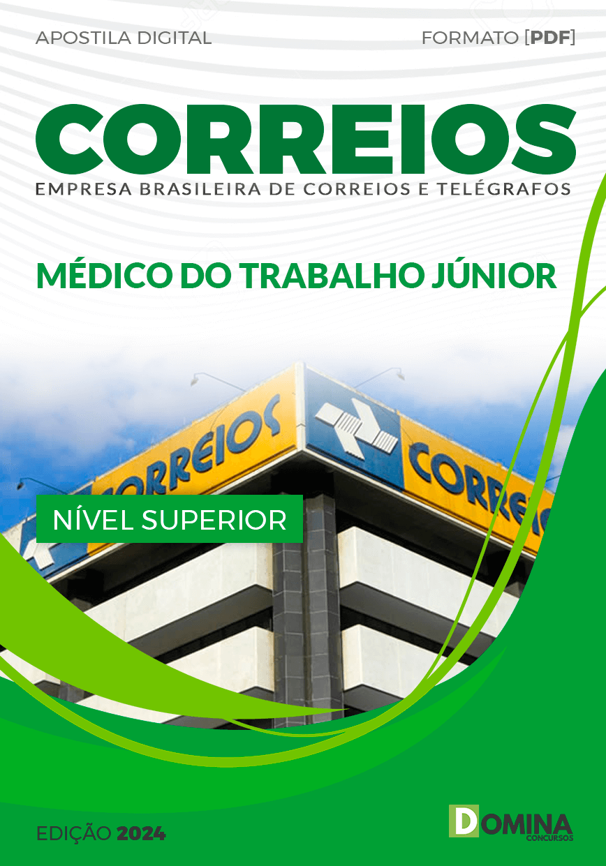 Apostila Correios 2024 Médico do Trabalho Júnior