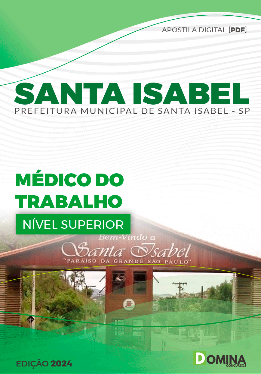 Apostila Médico do Trabalho Santa Isabel SP 2024