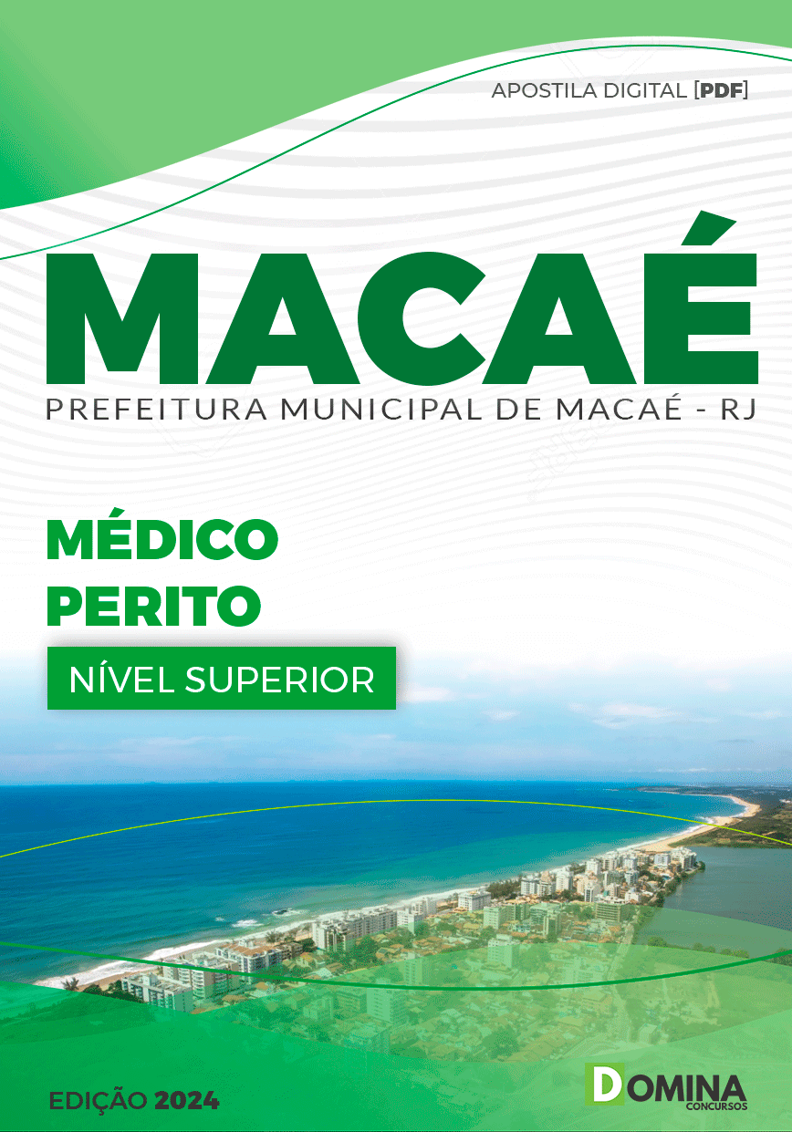 Apostila Médico Perito Macaé RJ 2024