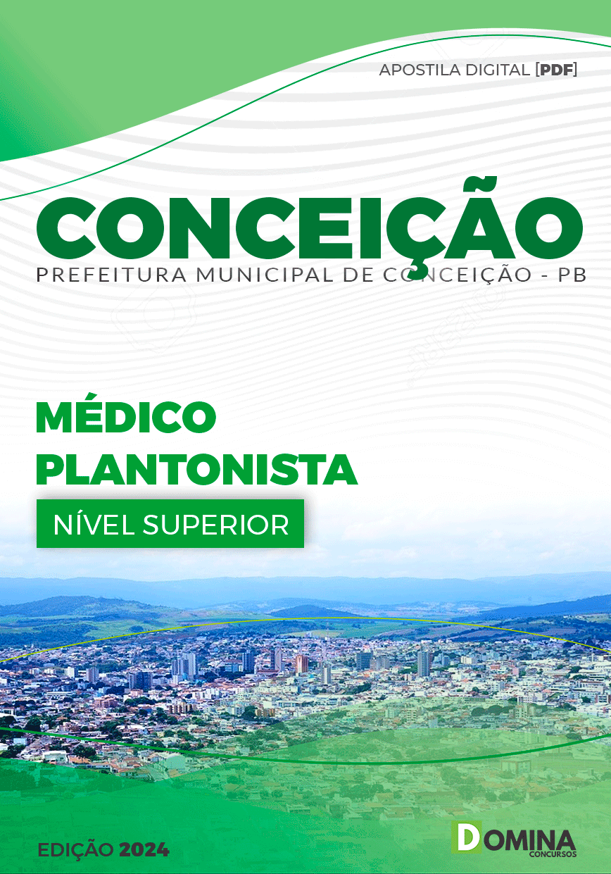 Apostila Médico Plantonista Conceição PB 2024