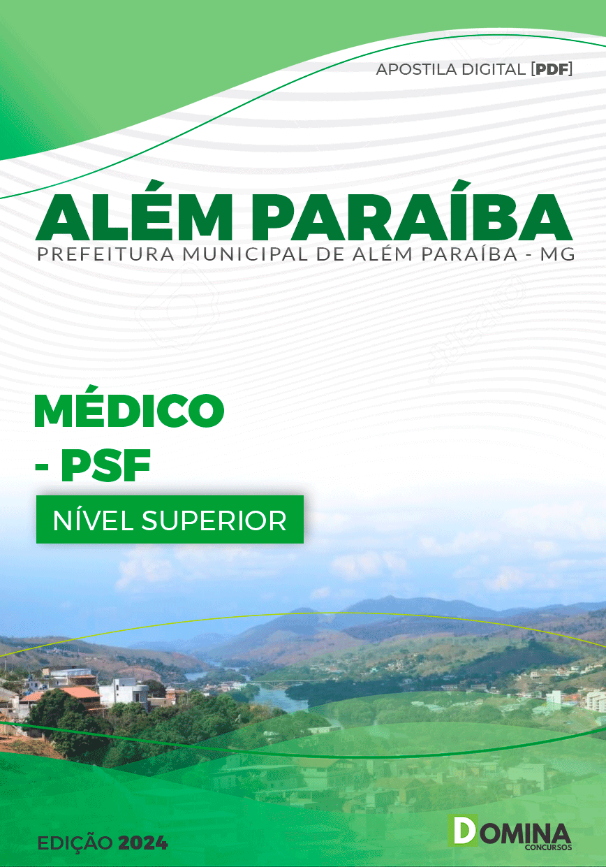 Apostila Médico PSF Além Paraíba MG 2024