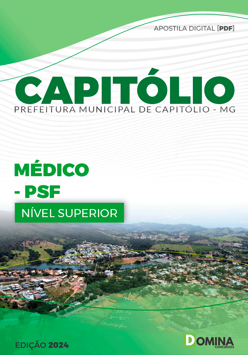 Apostila Capitólio MG 2024 Médico PSF