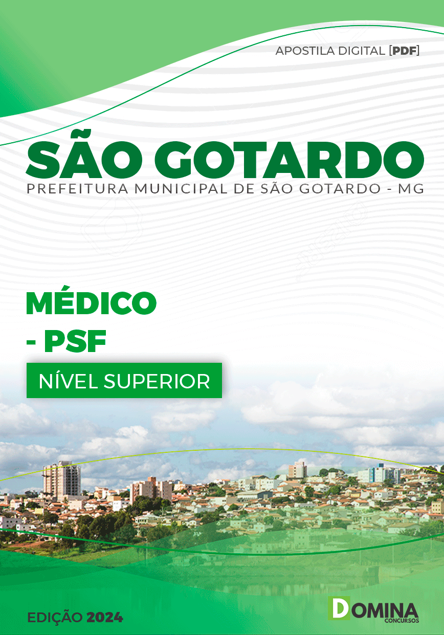 Apostila Médico PSF São Gotardo MG 2024
