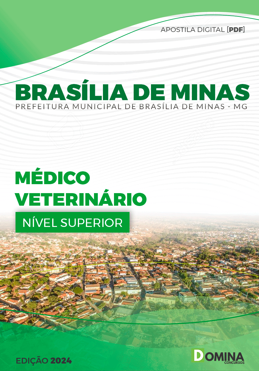 Apostila Brasília De Minas MG 2024 Médico Veterinário