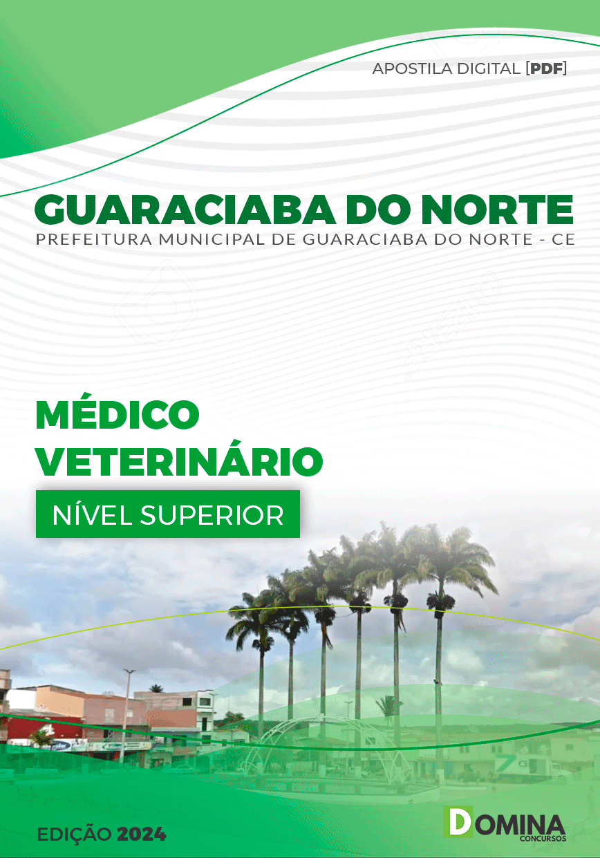 Apostila Médico Veterinário Guaraciaba do Norte CE 2024