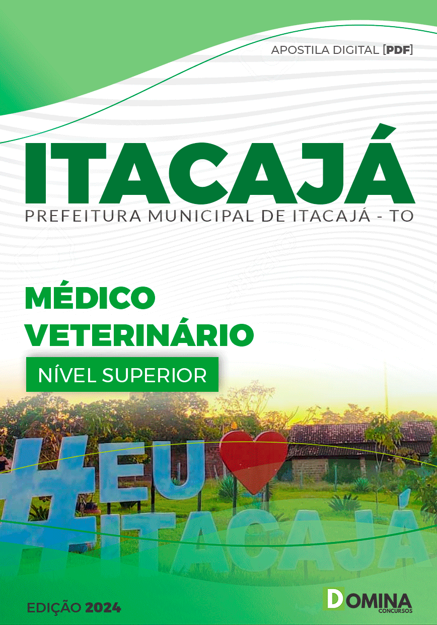 Apostila Médico Veterinário Itacajá TO 2024