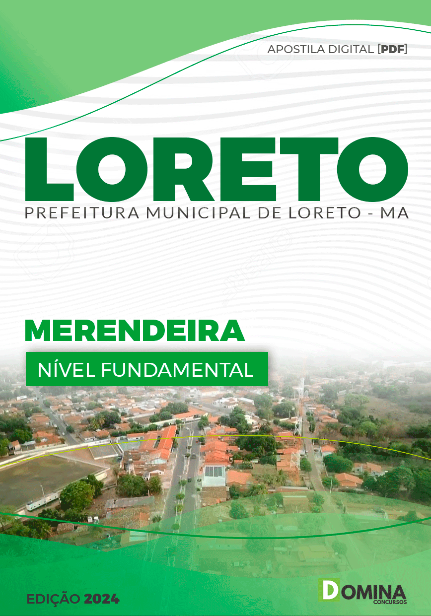 Apostila Merendeira Loreto MA 2024