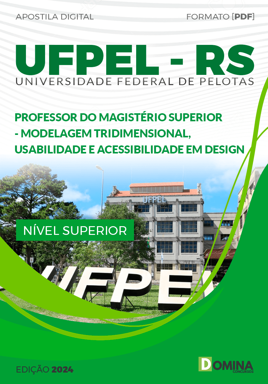 Apostila Professor de Modelagem Tridimensional UFPel RS 2024