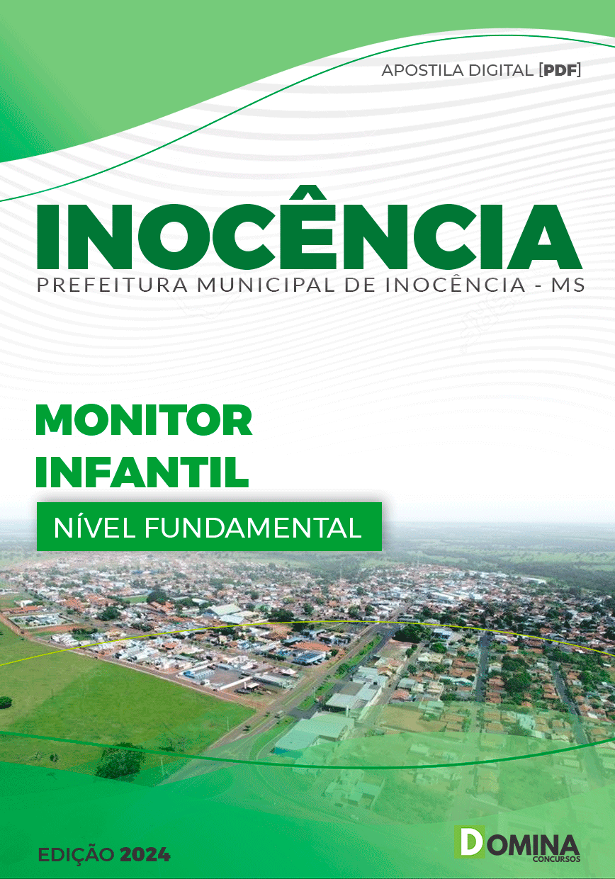 Apostila Inocência MS 2024 Monitor Infantil