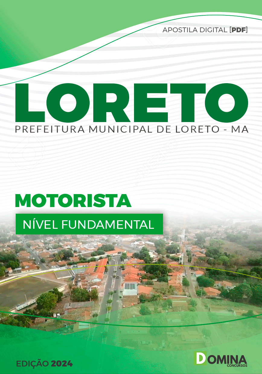 Apostila Motorista Loreto MA 2024