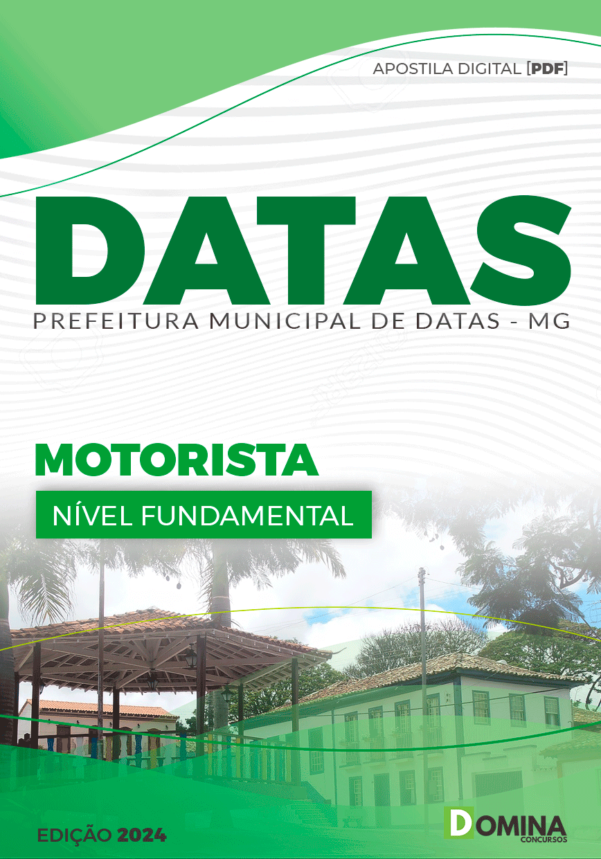 Apostila Motorista Datas MG 2024