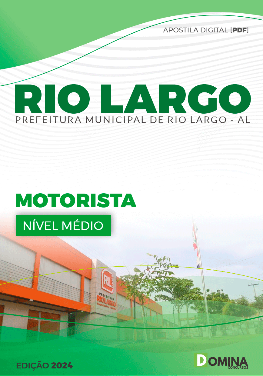 Apostila Motorista Rio Largo AL 2024