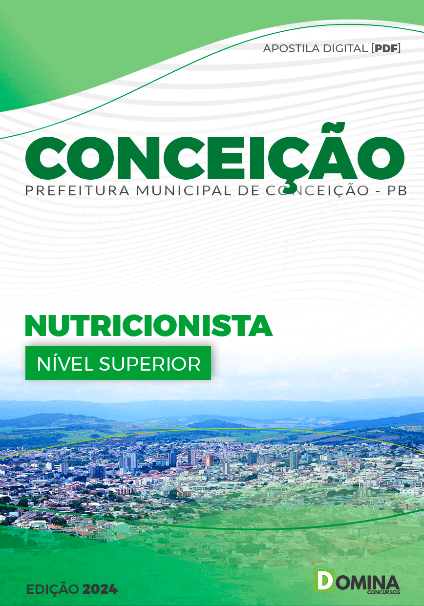 Apostila Nutricionista Conceição PB 2024