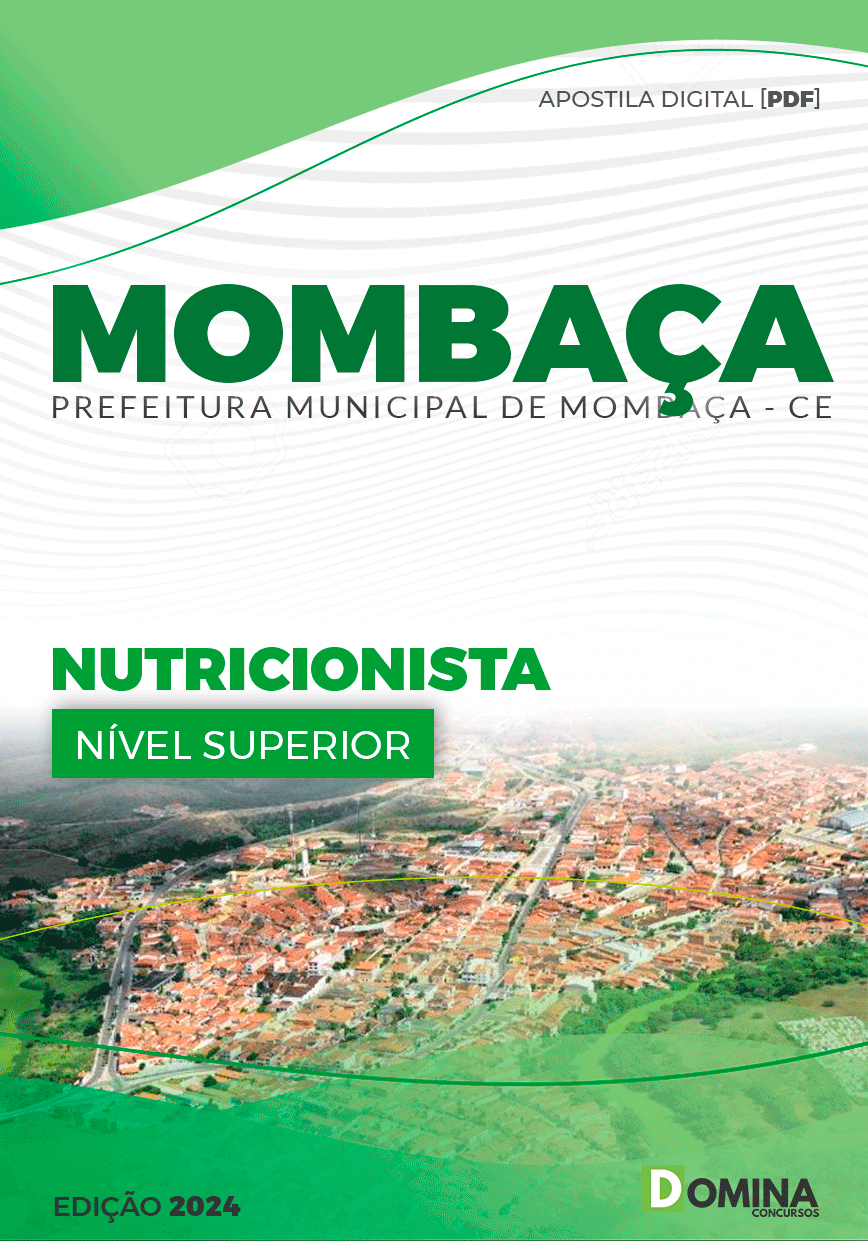 Apostila Mombaça CE 2024 Nutricionista