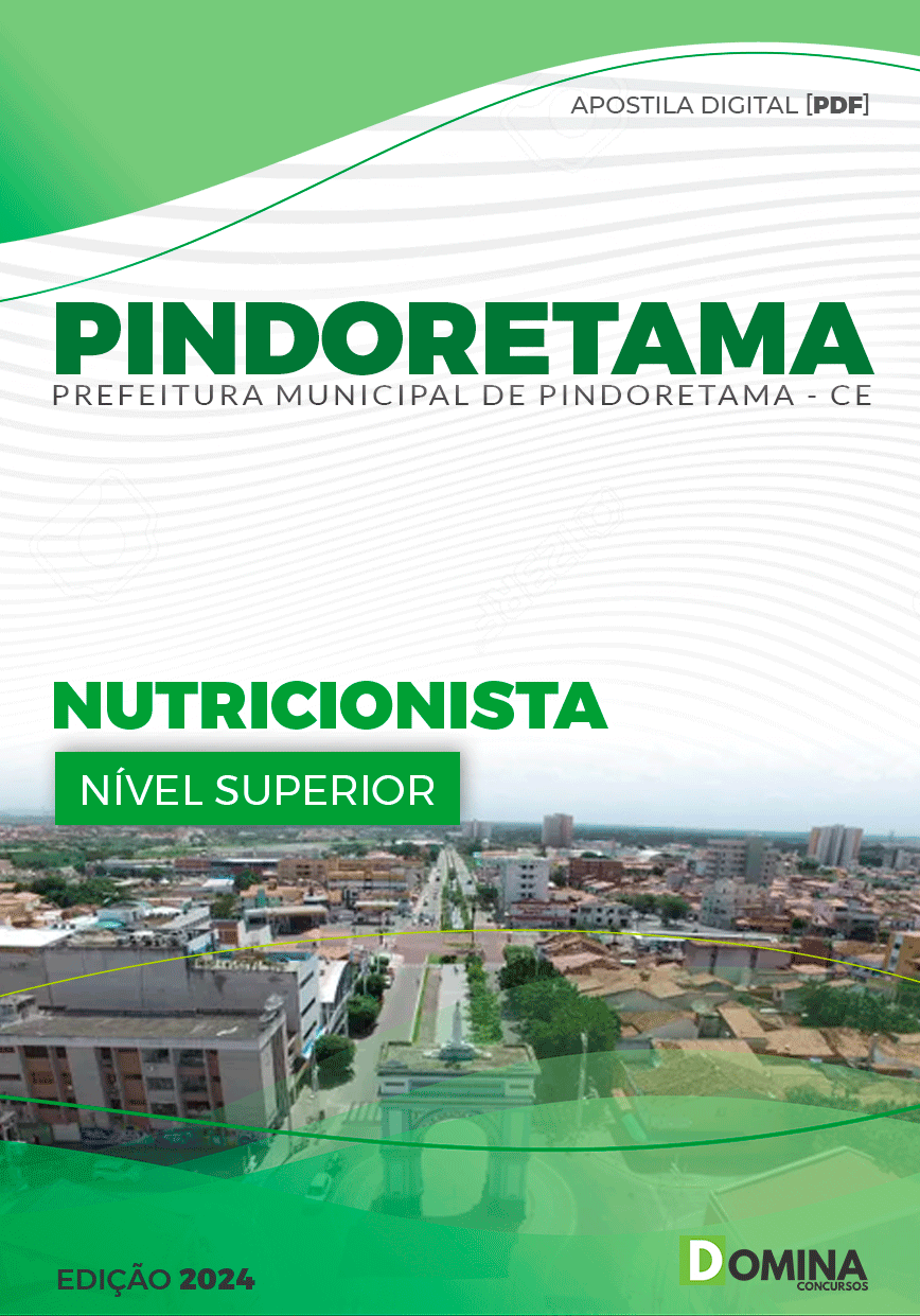 Apostila Pindoretama CE 2024 Nutricionista