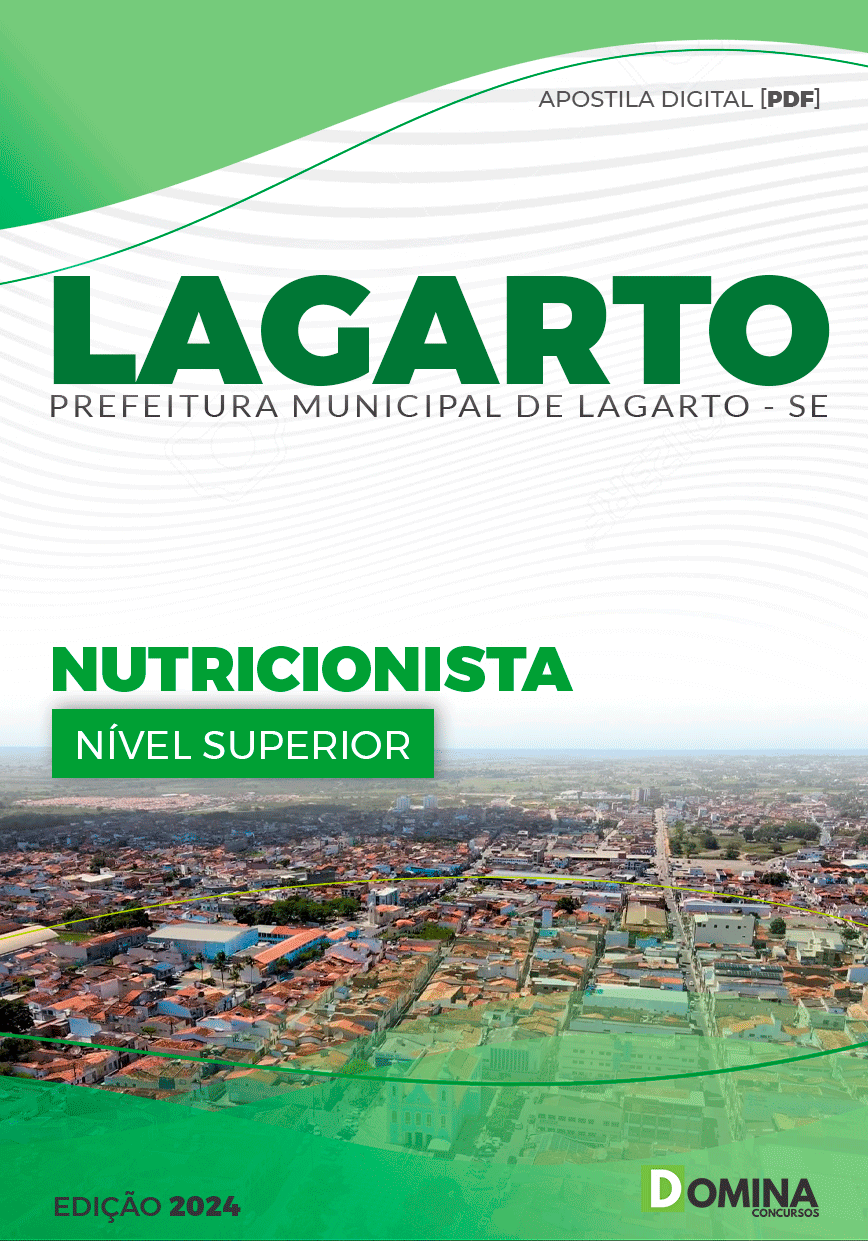 Apostila Lagarto SE 2024 Nutricionista