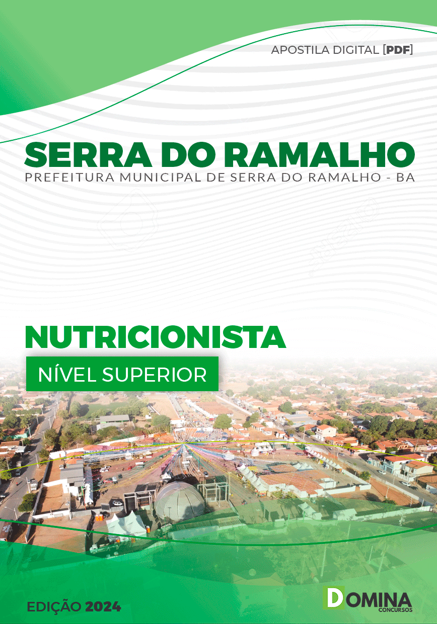 Apostila Nutricionista Serra do Ramalho BA 2024