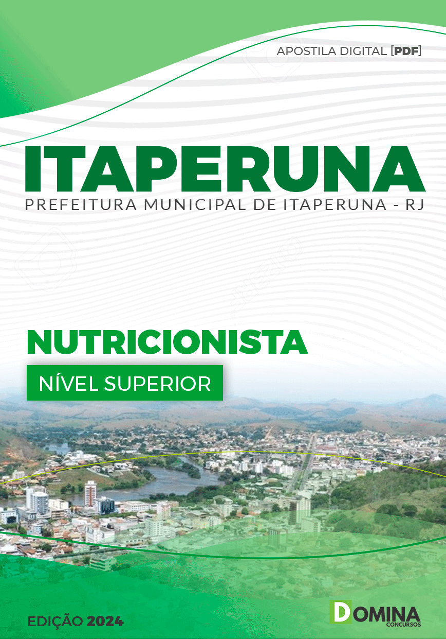 Apostila Nutricionista Itaperuna RJ 2024