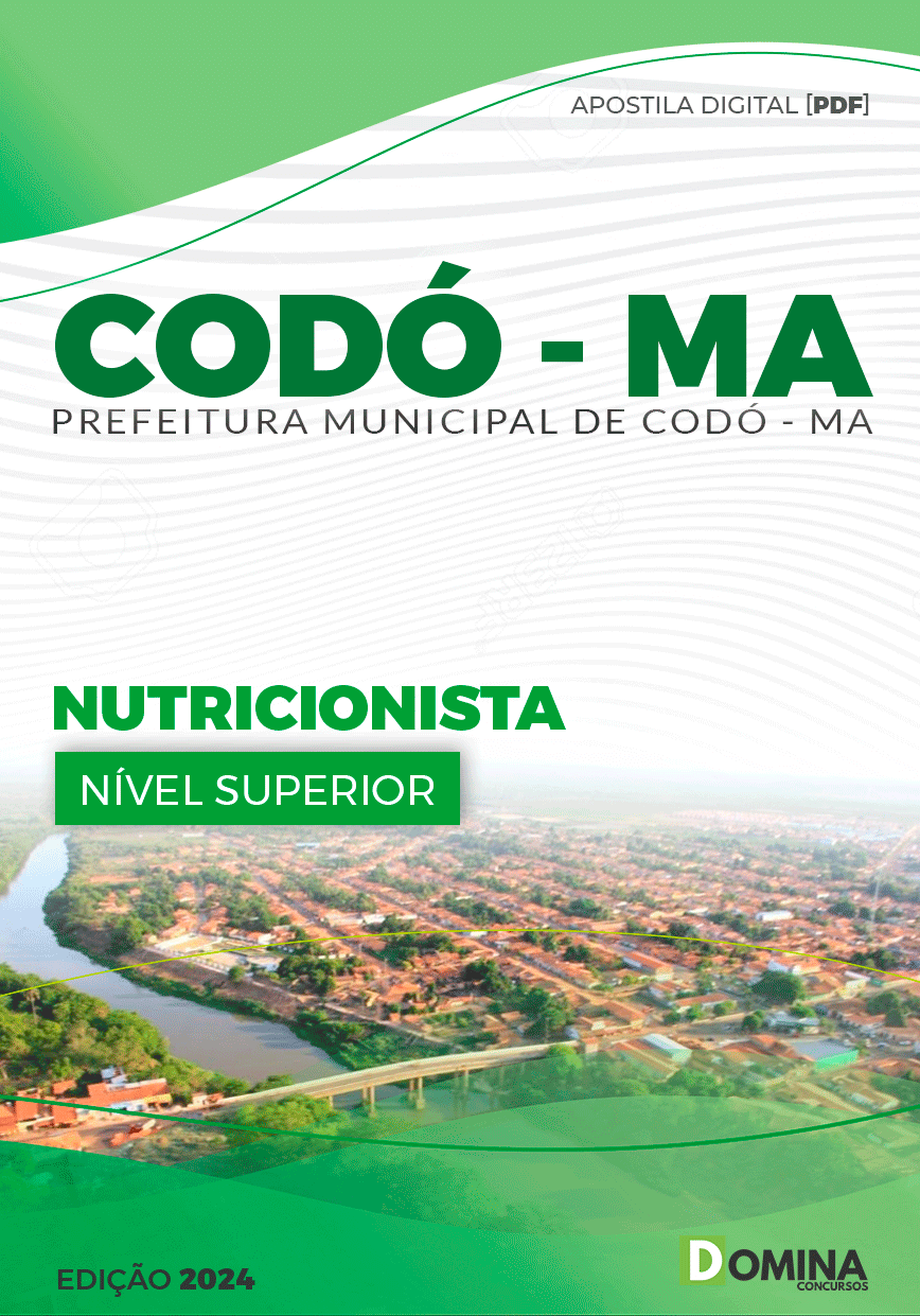 Apostila Codó MA 2024 Nutricionista