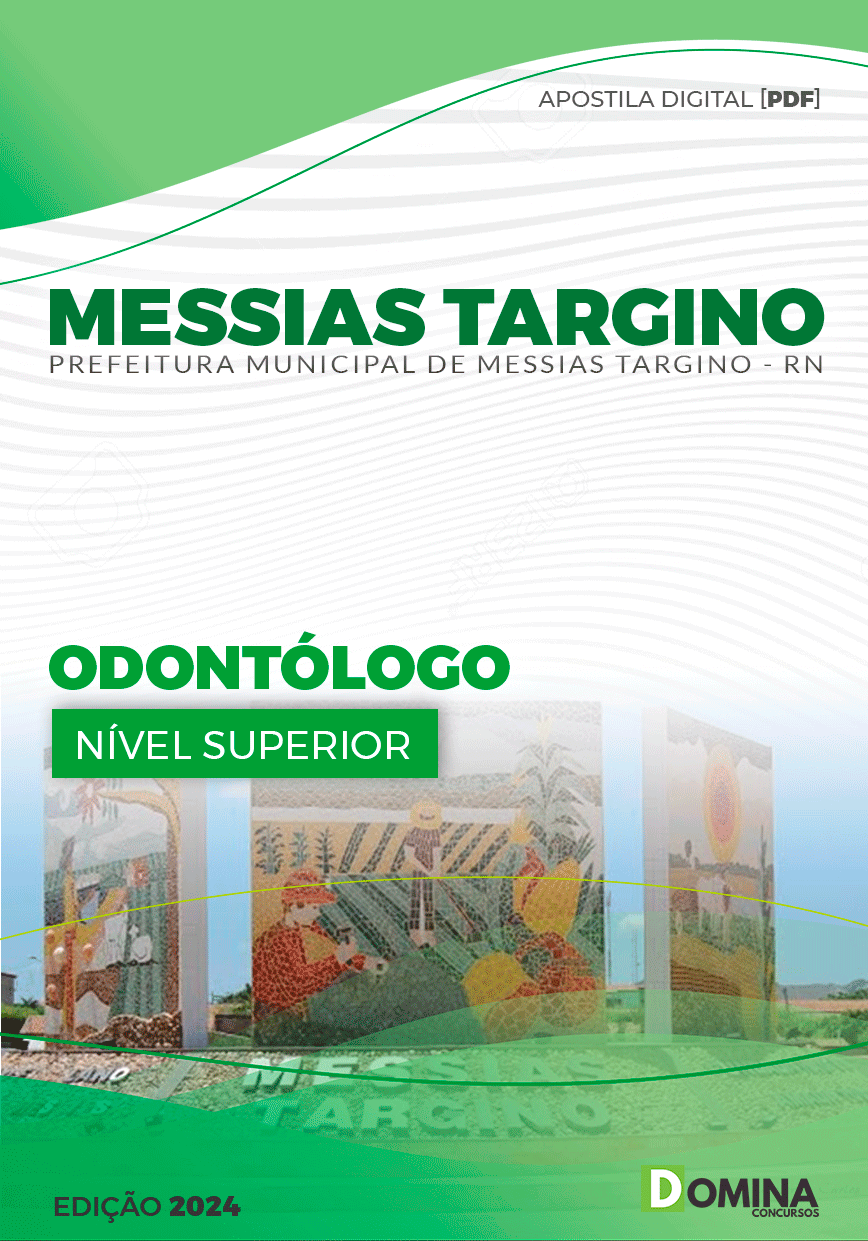 Apostila Odontólogo Messias Targino RN 2024