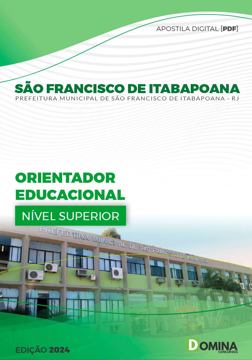 Apostila Orientador Educacion São Francisco Itabapoana RJ 2024