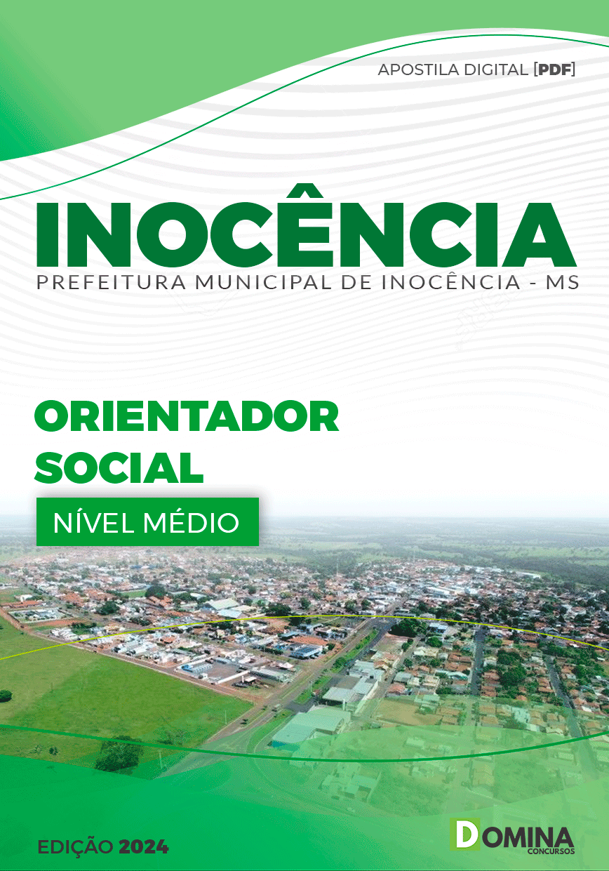 Apostila Inocência MS 2024 Orientador Social