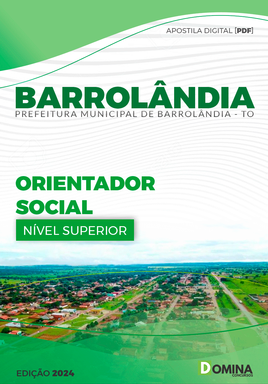 Apostila Barrolândia TO 2024 Orientador Social