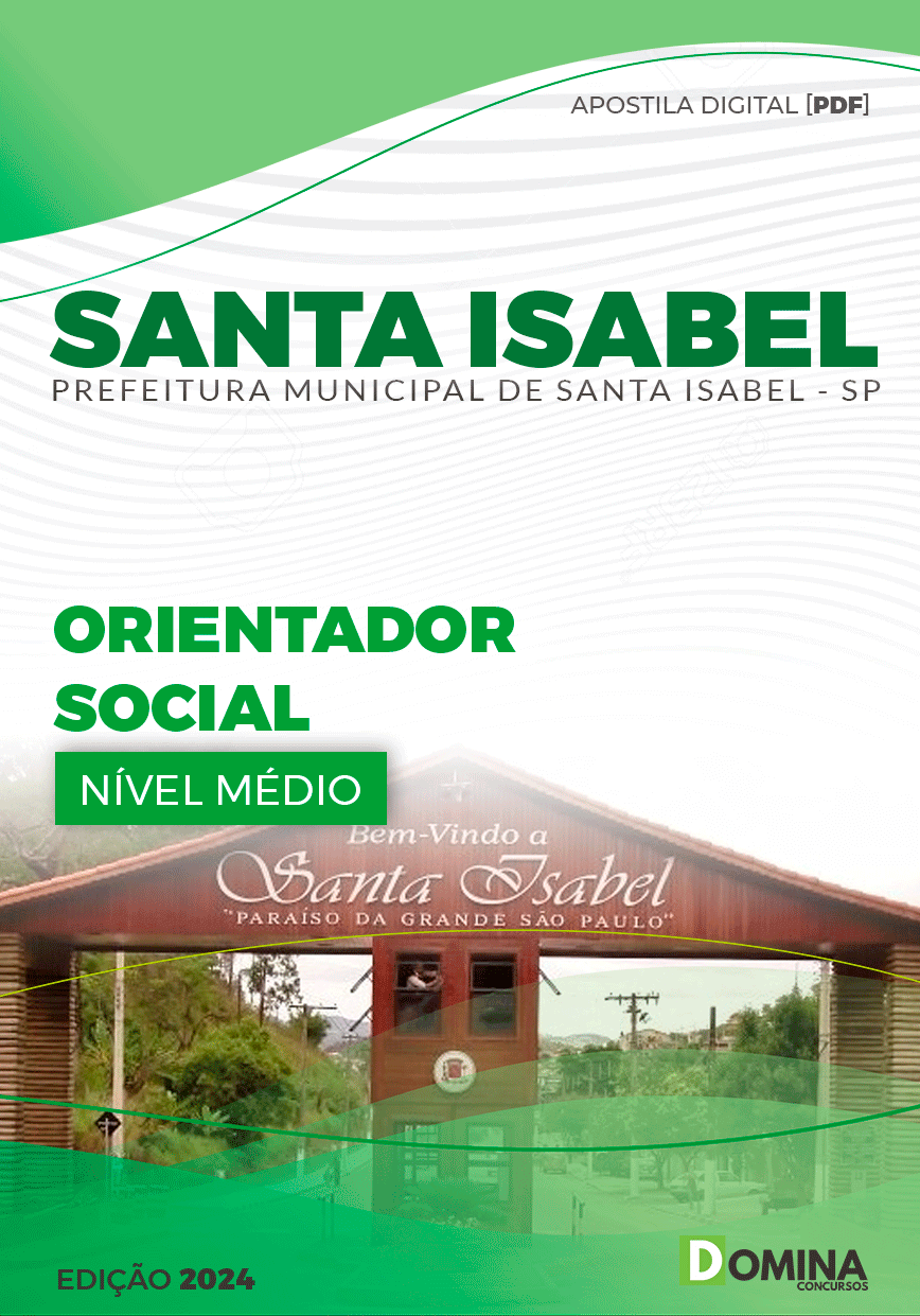 Apostila Orientador Social Santa Isabel SP 2024