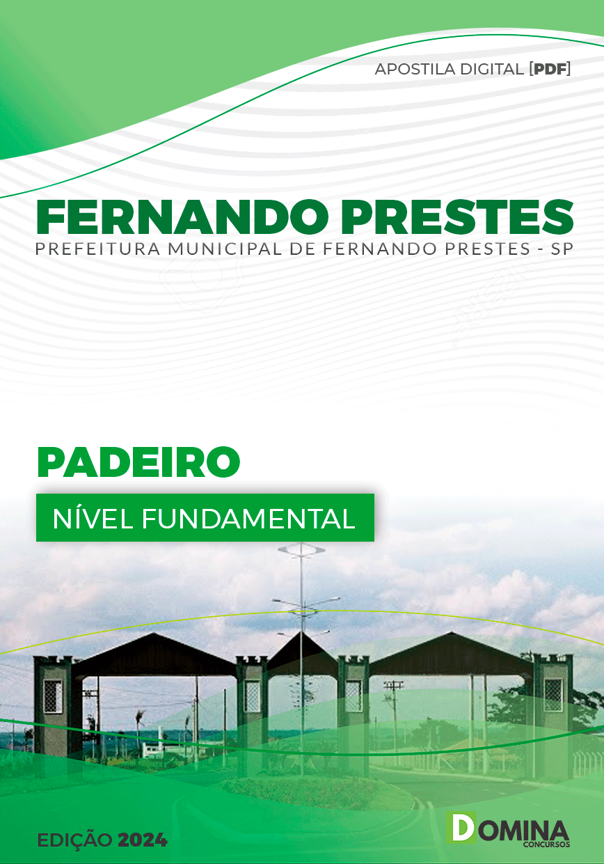 Apostila Fernando Prestes SP 2024 Padeiro
