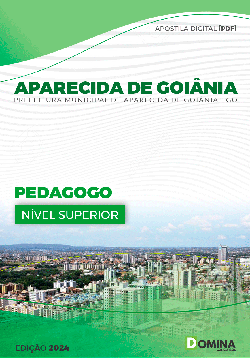 Apostila Aparecida De Goiânia GO 2024 Pedagogo