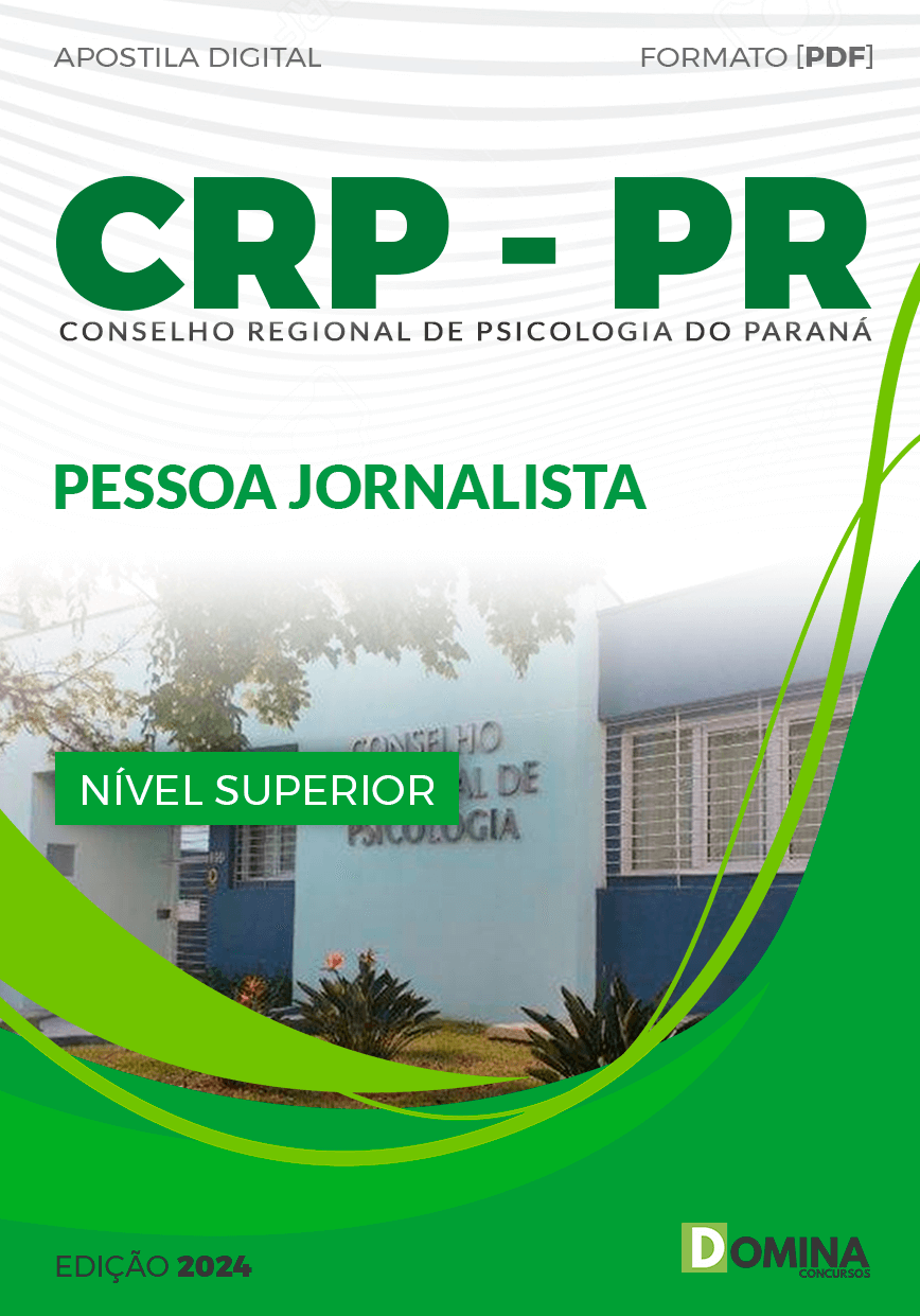 Apostila Pessoa Jornalista CRP PR 2024