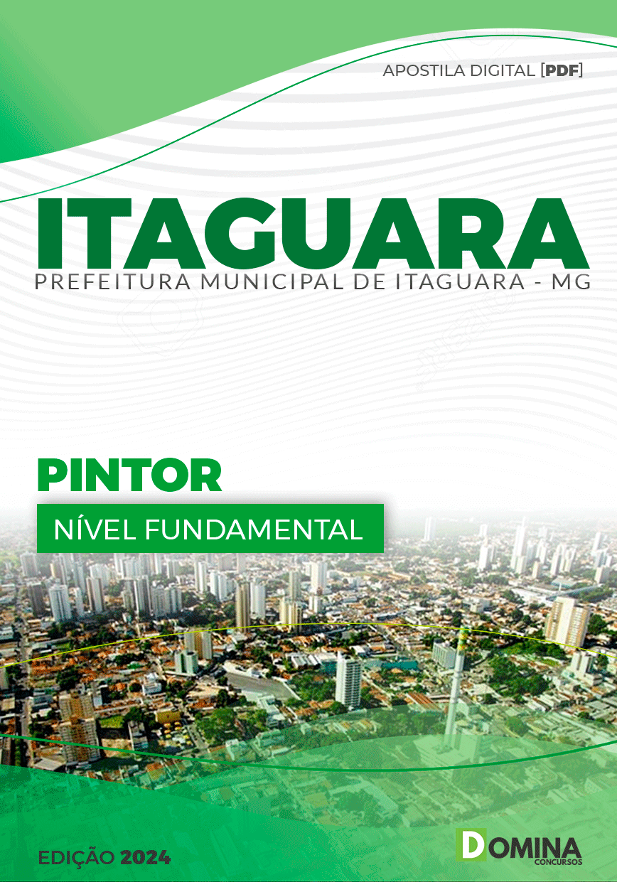 Apostila Pintor Itaguara MG 2024