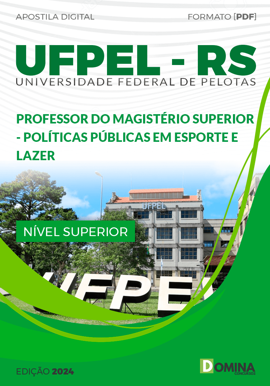 Apostila Professor de Políticas Públicas Esportes UFPel RS 2024