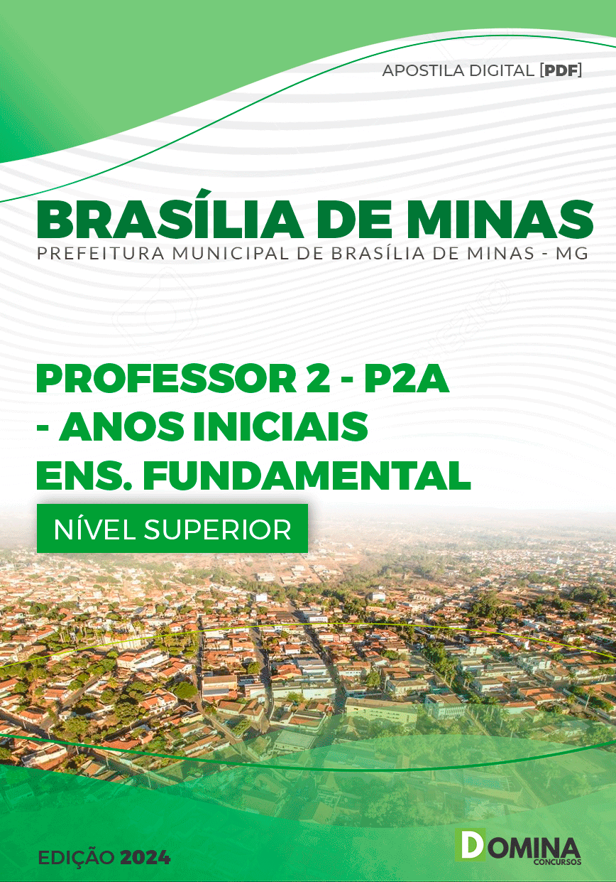 Apostila Brasília De Minas MG 2024 Professor De Anos Iniciais