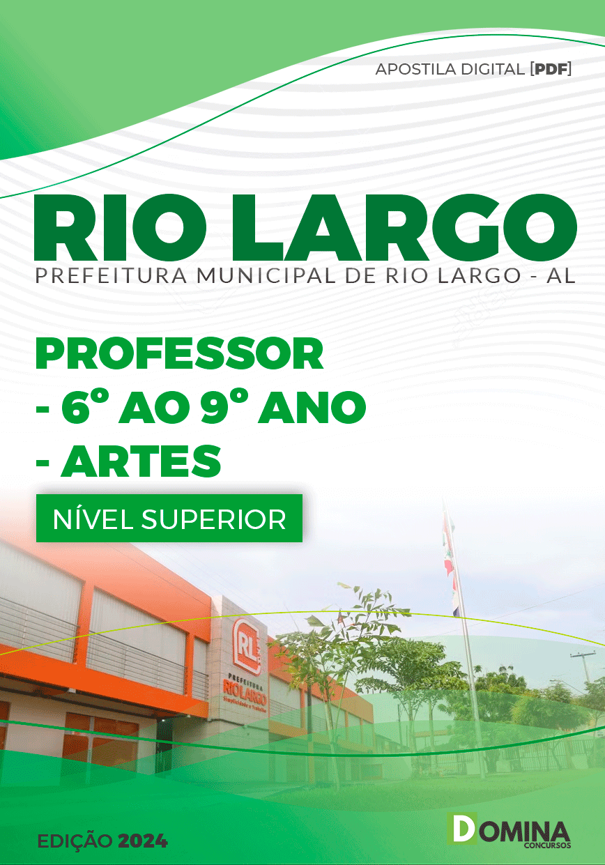 Apostila Professor de Artes Rio Largo AL 2024