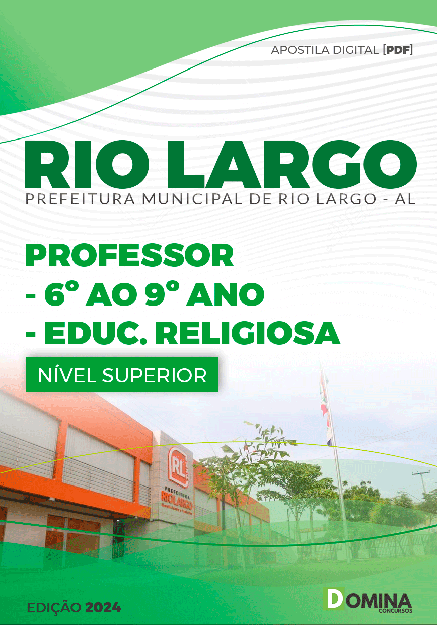 Apostila Professor de Religião Rio Largo AL 2024