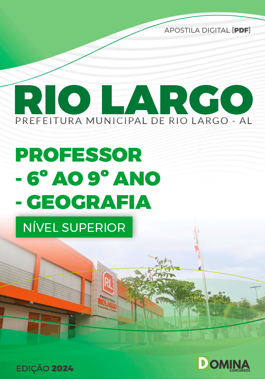 Apostila Professor de Geografia Rio Largo AL 2024