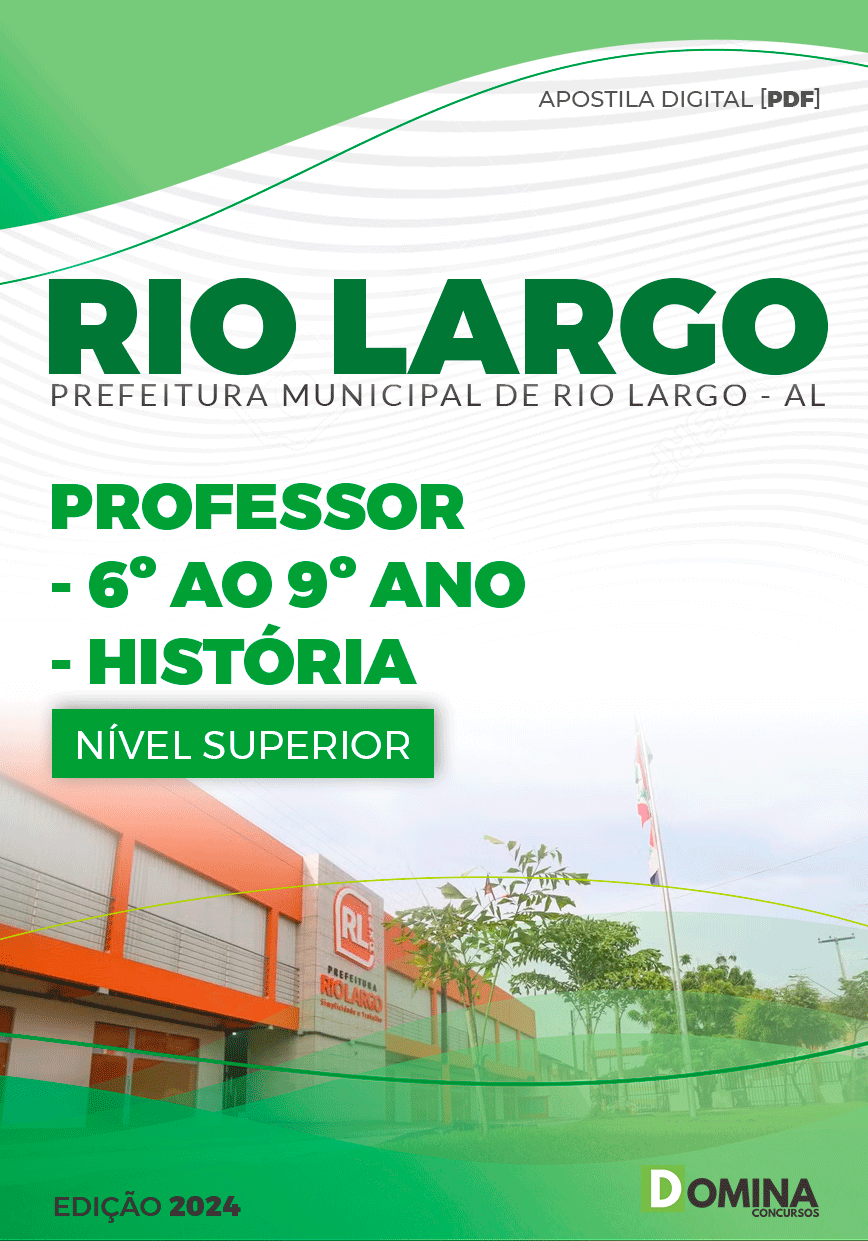 Apostila Professor de História Rio Largo AL 2024