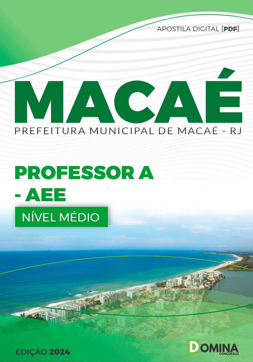 Apostila Professor de AEE Macaé RJ 2024