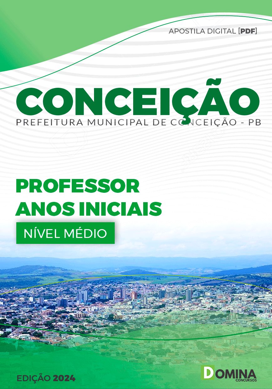 Apostila Professor de Anos Iniciais Conceição PB 2024