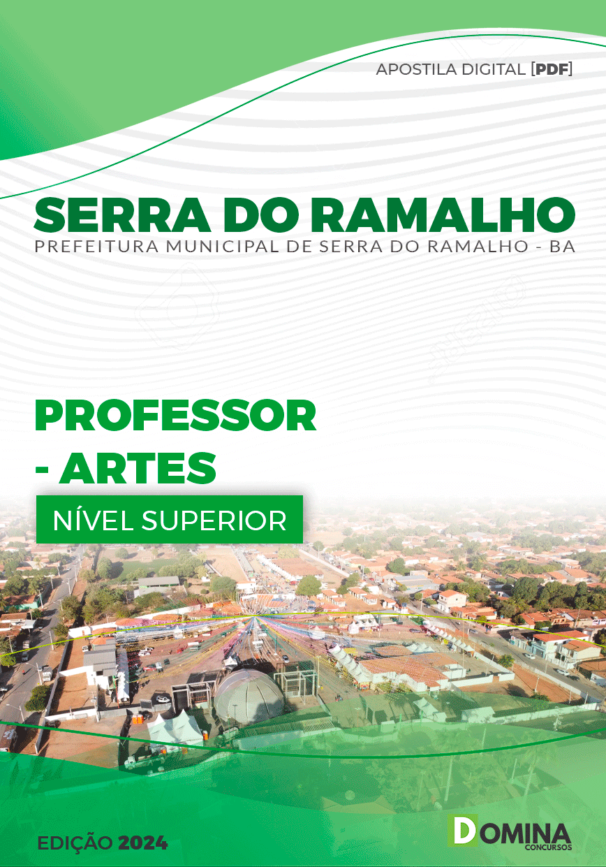 Apostila Professor de Artes Serra do Ramalho BA 2024