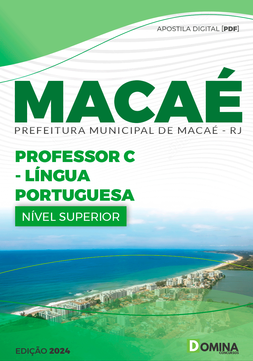 Apostila Professor de Português Macaé RJ 2024
